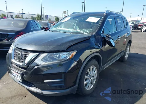2019 Nissan Rogue Sv from USA, damaged, VIN KNMAT2MV4KP500072